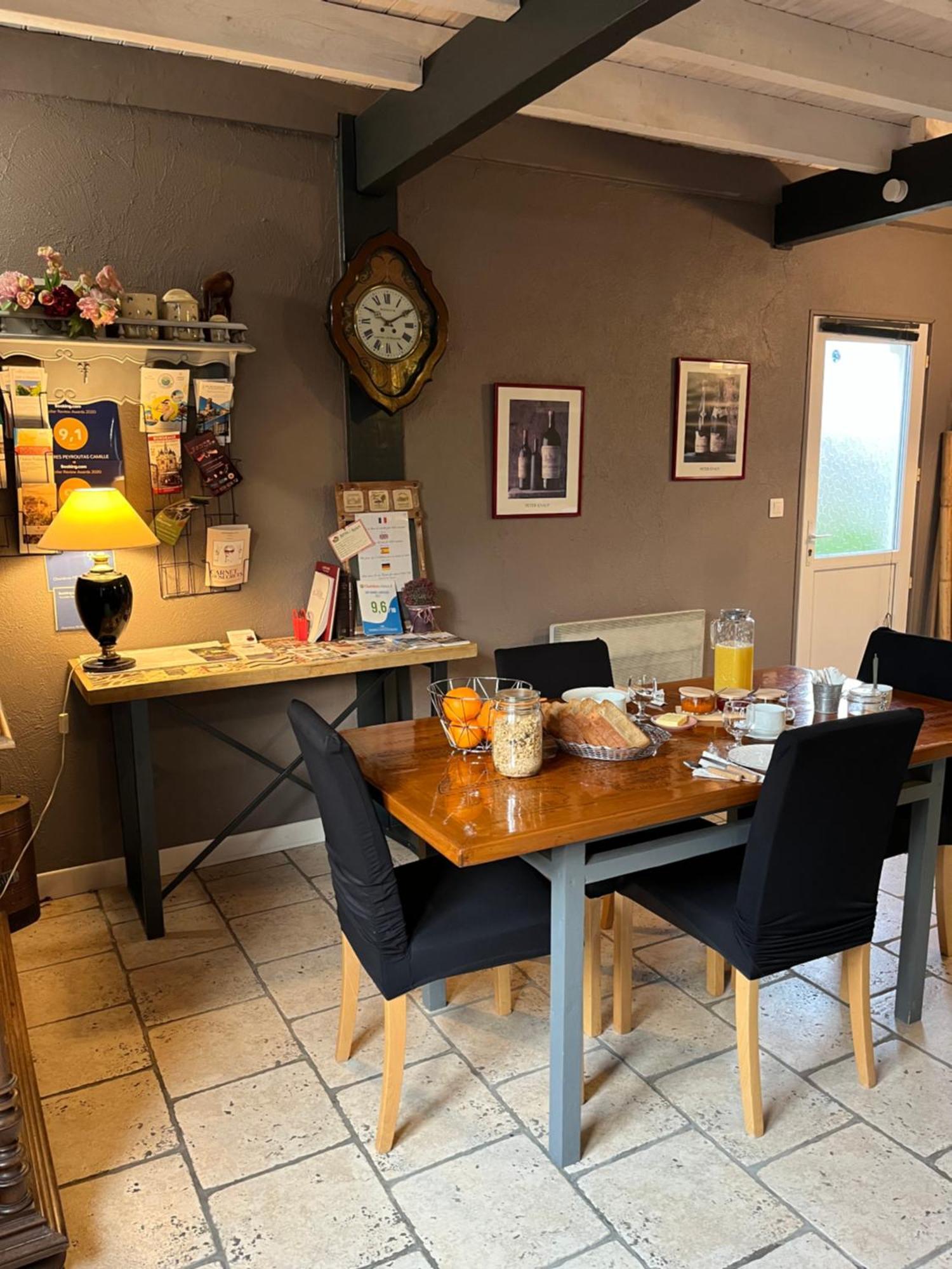Chambres Et Gite Peyroutas " Camille" Vignonet St Emilion Ngoại thất bức ảnh